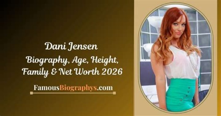 Dani Jensen Biography, Age, Height, Husband, Net Worth, Family