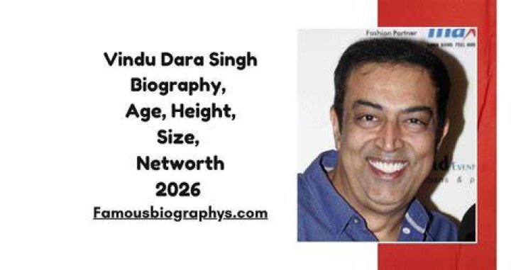 Dara Singh Biography, Age, Height, Wife, Net Worth, Family