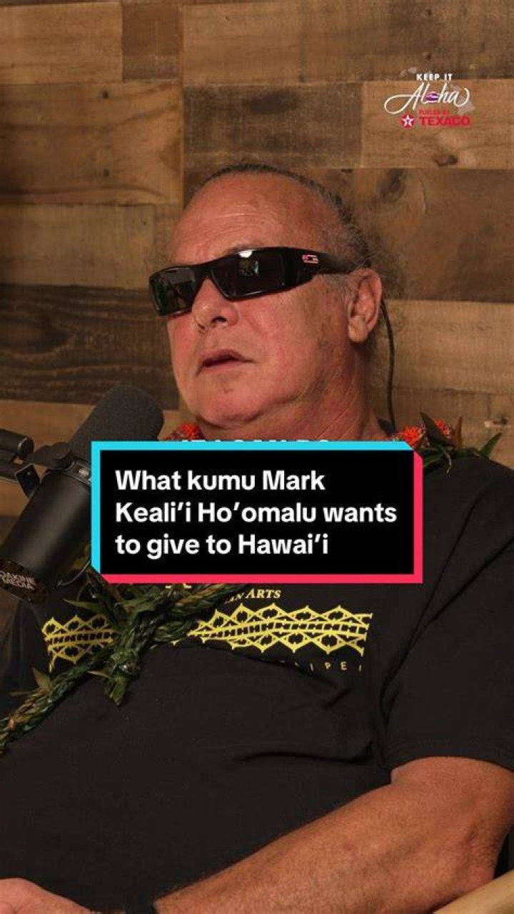 Mark Keali'i Ho'omalu Biography, Age, Height, Husband, Net Worth, Family